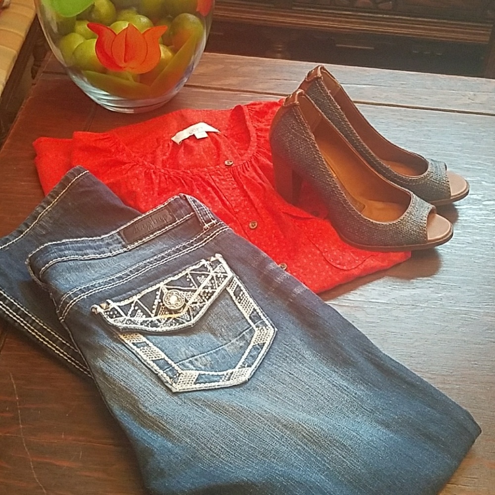 Daytrip jeans'- trendy back pockets(29 R)